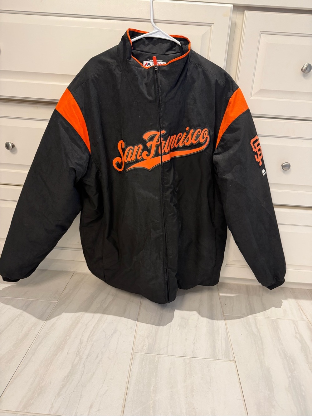 San Francisco Black & Orange Team Jacket